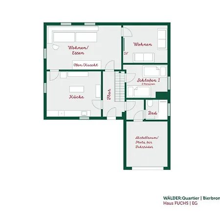 Waelder: Quartier Bierbronnen Tatil Evi *