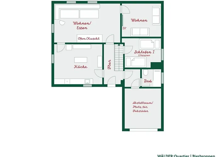 Waelder: Quartier Bierbronnen بيت للعطل *